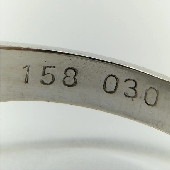 SOLD Jewelry Ring Sapphire 1.58ct Platinum - Picture 9 of 13